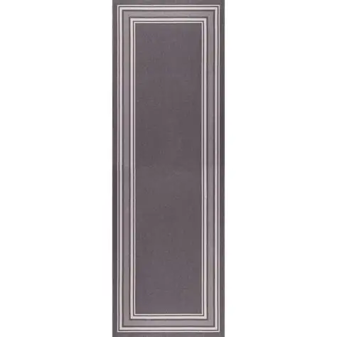 CARMEL GRAY 2 FT. X 5 FT. BORDERED N