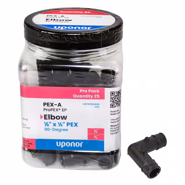"1/2"" PEX MALE ADPT JAR (25-PACK)"