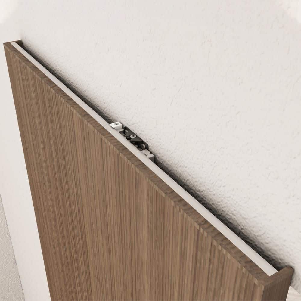 CALHOME 39 in. Soft Close and Open Interior Hidden Track Sliding Barn Door Hardware Set-Door Not Included