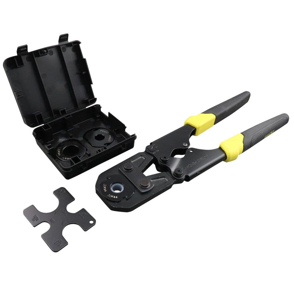 Apollo 3/8 in. to 1 in. Multi-Head PEX-B Crimp Tool Kit