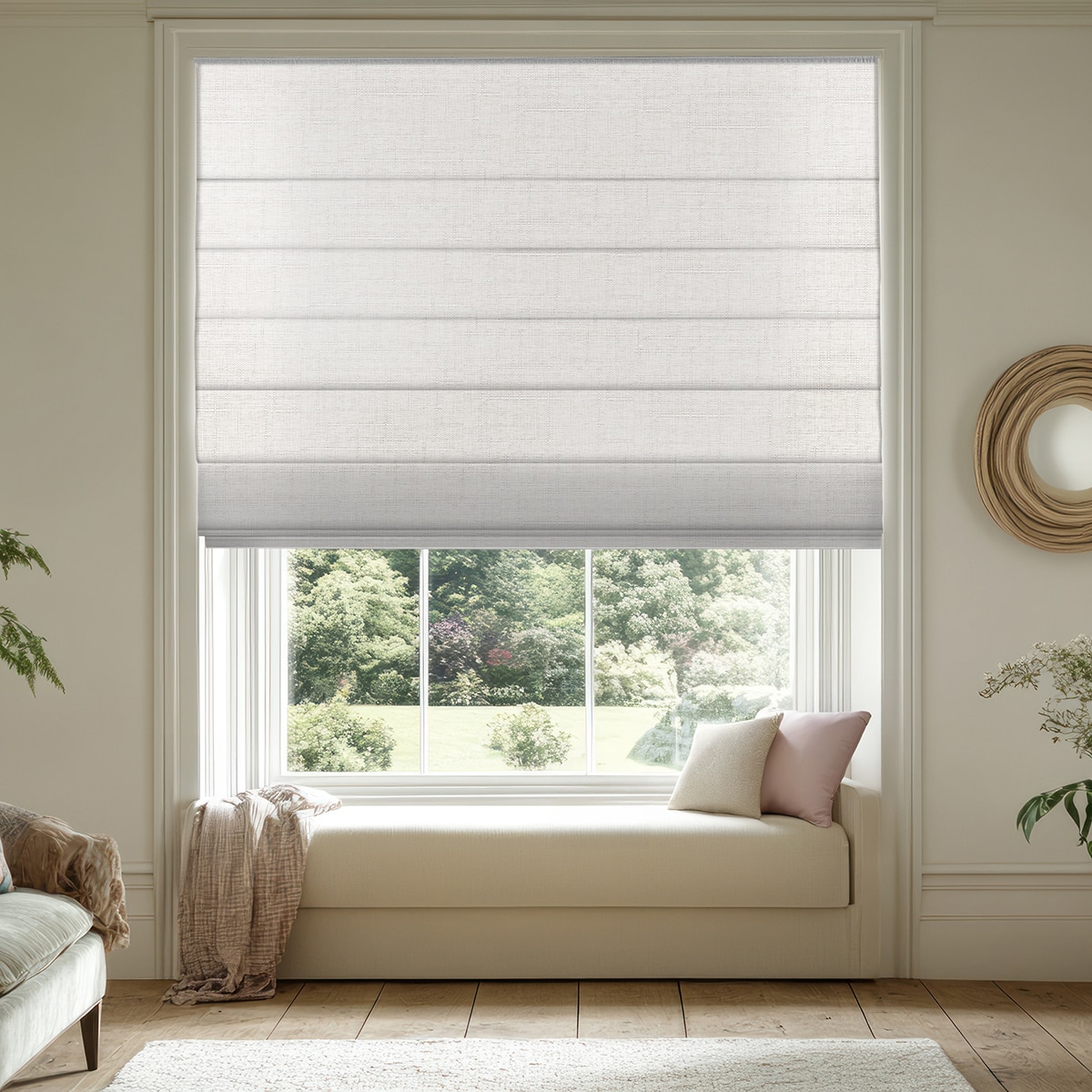 VENETA Custom Designer Roman Shade