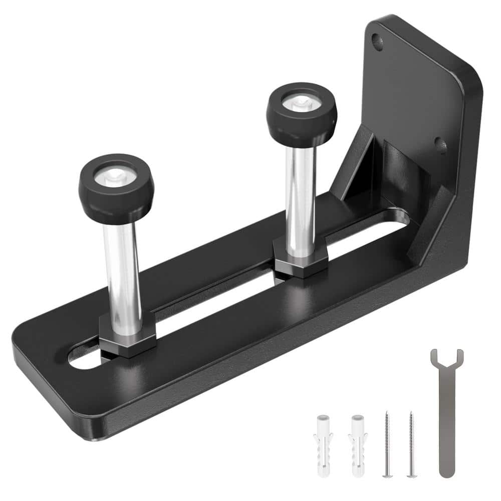 WINSOON Sliding Barn Door Floor Guide, Ball Bearing Design, Wall Mount Barn Door Bottom Guide