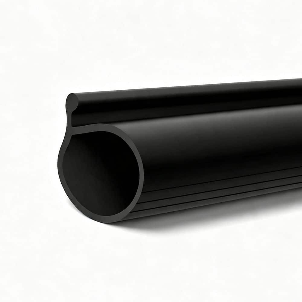 Wellco 10 ft. Weatherproof Rubber Garage Door Bottom Seal Threshold Strip